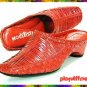 Modellista Red Mules Shoes - Size 6 Medium