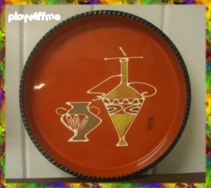 Art Deco Serving Tray - Made In Japan