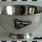 Vintage Silver Bowl - Silverplate With Attatched Logo