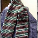 Hand Knitted Scarf Without Fringes