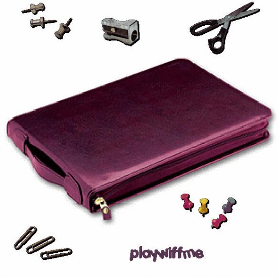 Zippered Leather CheckBook Portfolio