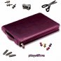 Zippered Leather CheckBook Portfolio
