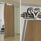 Interior heavy duty Sliding Wood Door System With Free Shipping