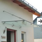 Modern Glass Awning System