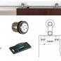 Stainless Steel Sliding Door System For Wood Door With Free Shipping
