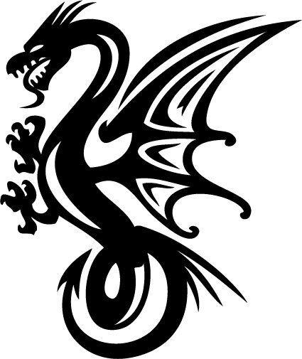 Dragon Custom Made Vinyl Sticker Decal 0022, Car Decal, Bumper Sticker ...