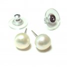 7mm white pearl sterling silver post earrings 7mm white pearl sterling silver post earrings