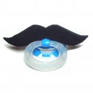 Black mustache pacifier 6 to 18 months #605
