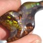 Fire Agate Gemstone Deer Creek Arizona 40.0 Carats 44.0x23.5x6.5mm DCG046