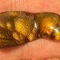 Fire Agate Gemstone Deer Creek Arizona 17.6 Carats 30.2x15.2x4.7mm DCG050
