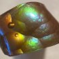 Fire Agate Gemstone Deer Creek Arizona 1.95 Carats 9.1x6.6x4.0mm DCG045