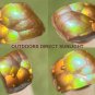 Fire Agate Gemstone Deer Creek Arizona 1.95 Carats 9.1x6.6x4.0mm DCG045