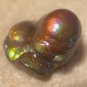 Fire Agate Gemstone Thumbnail Mineral Specimen Deer Creek 6.4 Carats DCG054