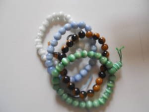 4 Bead Bracelets