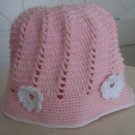 Crochet girl's hat