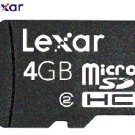 Lexar Micro SDHC Memory Card 4GB
