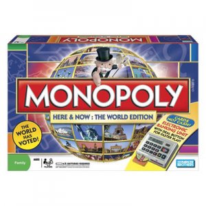 Monopoly Board Game Here & Now The World Edition