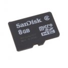 8GB SanDisk MicroSDHC Memory Card
