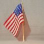12 - Plastic American Flags