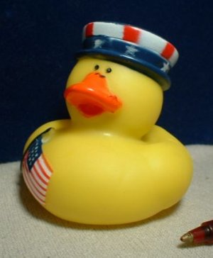 Patriotic Rubber Ducky