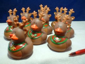 Reindeer Rubber Duckies