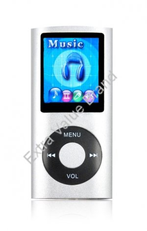 MP3 MP4 Music / Video Player -  5th Generation - Silver