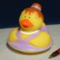 Ballet Rubber Ducky Female - Brown Hair