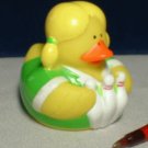 Bowling Rubber Ducky - Female with Pins