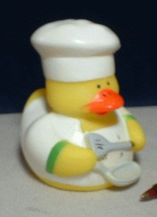 Chef Rubber Ducky - Breakfast