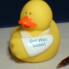 Get Well Rubber Ducky - Cast on Arm