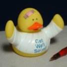 Get Well Rubber Ducky - Body Cast