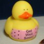 Get Well Rubber Ducky - Band-aid