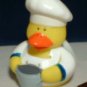 Chef Rubber Ducky - Pot