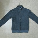 Urban Outfitters BDG zip up fleece sweatshirt - Charcoal gray patterned size S
