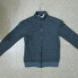 Urban Outfitters BDG zip up fleece sweatshirt - Charcoal gray patterned size S