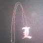 Death Note Anime Necklace L