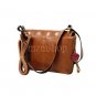 C39 New Brown Leather Camera DSLR Bag Case For Pentax Q with 8.5mm 5-15mm Lens