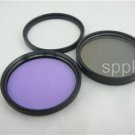 U46 Effects Filter kit UV + CPL + FLD For Panasonic DMC GX1 DMC GF3 GF2 14-42mm