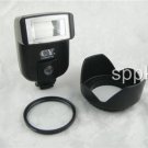 FHU52 Flash Light + Lens Hood + UV Filter 52mm For Nikon D3000 D3100 D3200 D5100