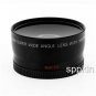 T52W1 New 52mm 0.45x Wide Angle Lens w/ Macro For Nikon D5200 D7100 D600 18-55mm