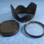 SD2 Lens Hood + Cap + UV Filter For Panasonic DMC G3 DMC GF2 DMC GF3 14-42mm