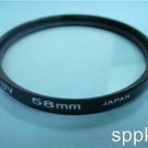 SB5 New 58mm UV filter For Canon EOS 650D 1000D 60D Rebel EOS T4i T3i 18-55mm