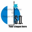 Blue Circle Initial Logo 35