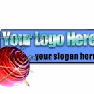 Red Sphere with Banner Logo 9
