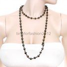FASHION NECKLACE, SUPER CHIC AND SEXY MULTI BEAD CUTE COLORFUL METALLIC LOOK POPULAR