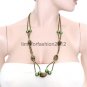 FASHION NECKLACE, EARRING SET SUPER CHIC AND SEXY EARTHY HIPPY BEADS