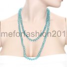 FASHION NECKLACE, EARRING SET SUPER CHIC AND SEXY COLOR BEADS