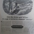 Good Year Rubber Soldier War 2 WWII Vintage Magazine Ad POSTER Gift Unique Retro