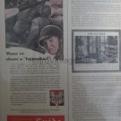 Exide Bazooka with Article War WWII Vintage Magazine Ad POSTER Gift Unique Retro