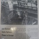 BELL TELEPHONE  WWII 2 Army War Vintage Magazine Ad POSTER Gift Unique Retro